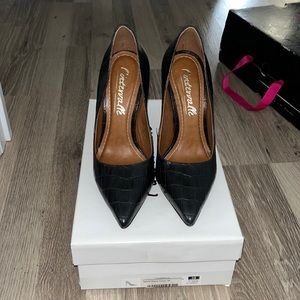 Black Stiletto Heels